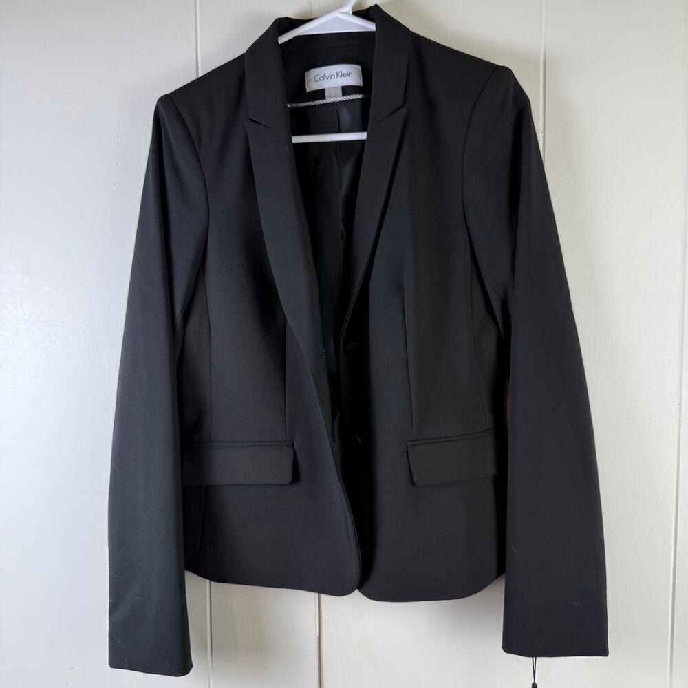 Calvin Klein Women's Blazer New Black